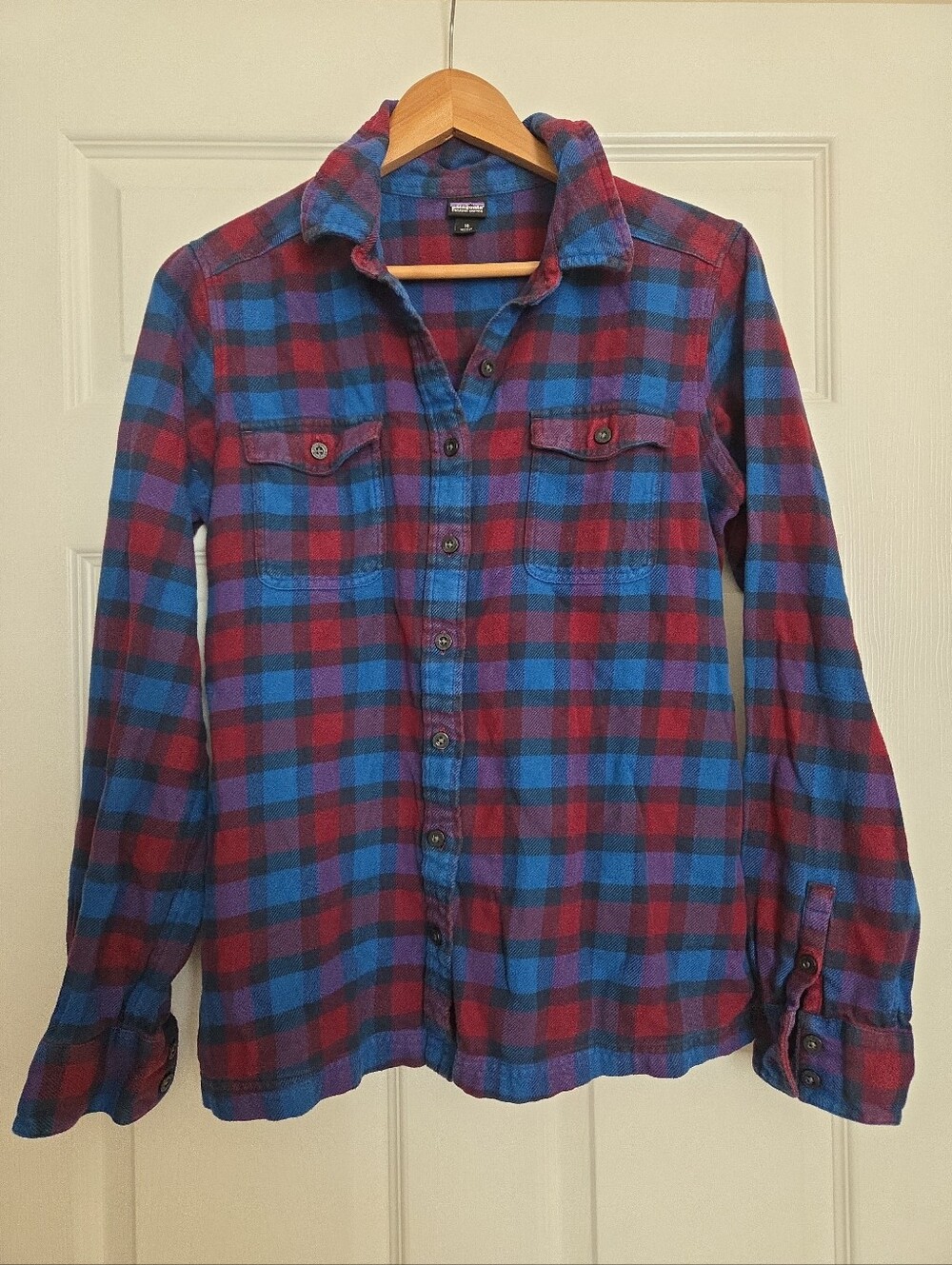 Patagonia Long Sleeve Fjord Flannel Shirt 10